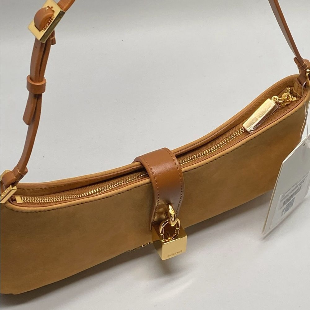 Jacquemus Le Bisou Cadenas Suede Shoulder Bag - Picture 12 of 15